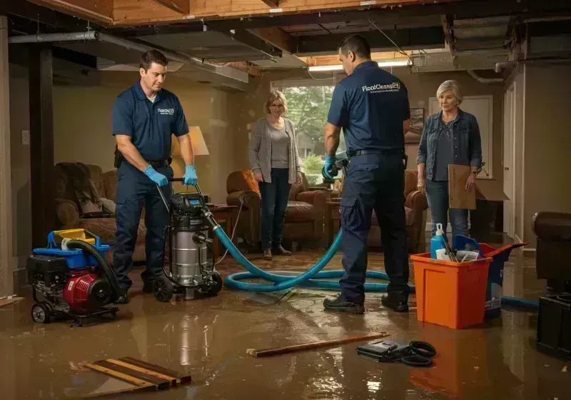 Basement Water Extraction and Removal Techniques process in Marietta, OK