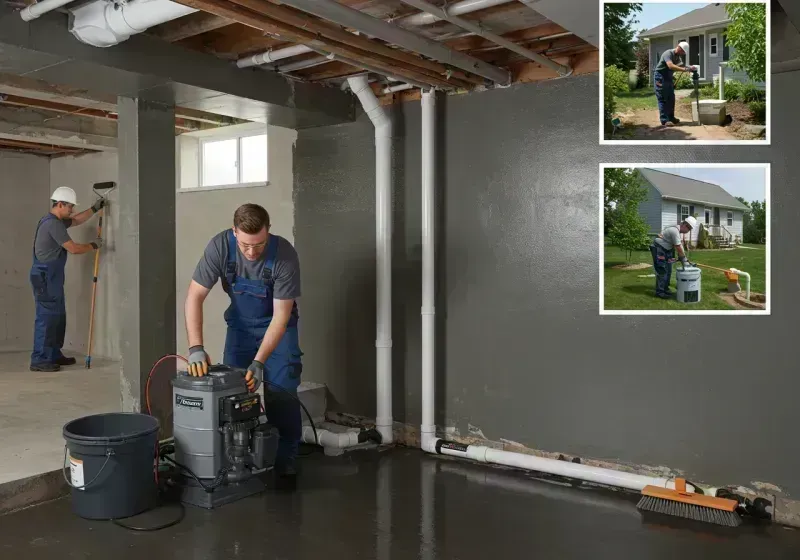 Basement Waterproofing and Flood Prevention process in Marietta, OK